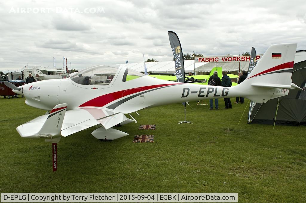 D-EPLG, 2014 Aquila A211 C/N AT01-100C-315, At 2015 LAA Rally at Sywell