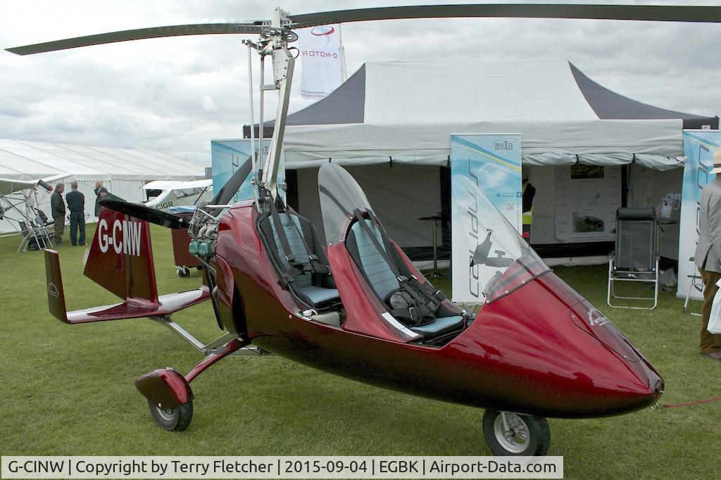 G-CINW, 2010 Rotorsport UK MTOsport C/N RSUK/MTOS/058, At 2015 LAA Rally at Sywell