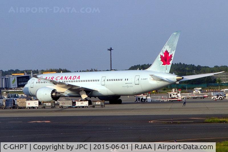 C-GHPT, 2014 Boeing 787-8 Dreamliner C/N 35258, New, in Narita