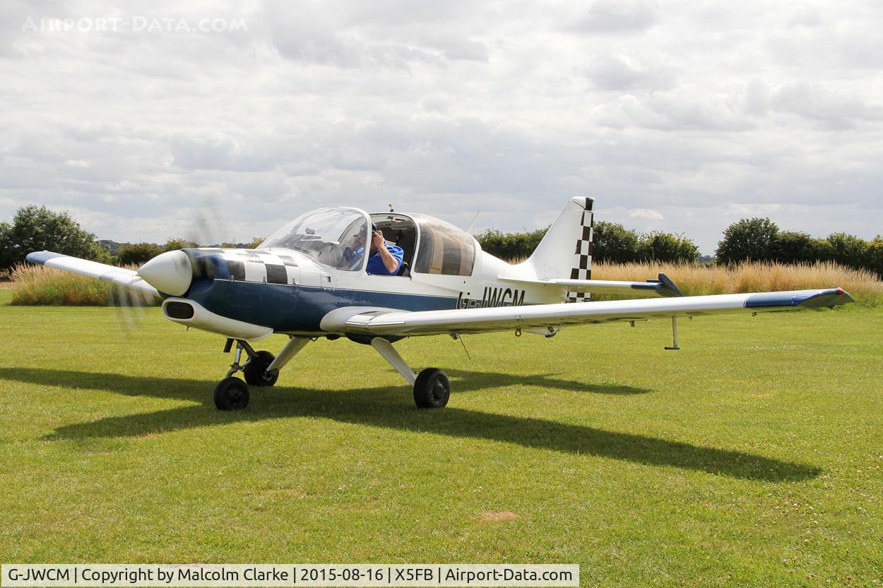 G-JWCM, 1980 Scottish Aviation Bulldog Series 120 Model 1210 C/N BH120/408, Scottish Aviation Bulldog Series 120 Model 1210, Fishburn Airfield, August 16th 2015.