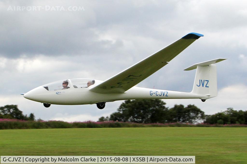 G-CJVZ, Schleicher ASK-21 C/N 21721, Schleicher ASK-21 at Sutton Bank, N Yorks, August 9th 2015.