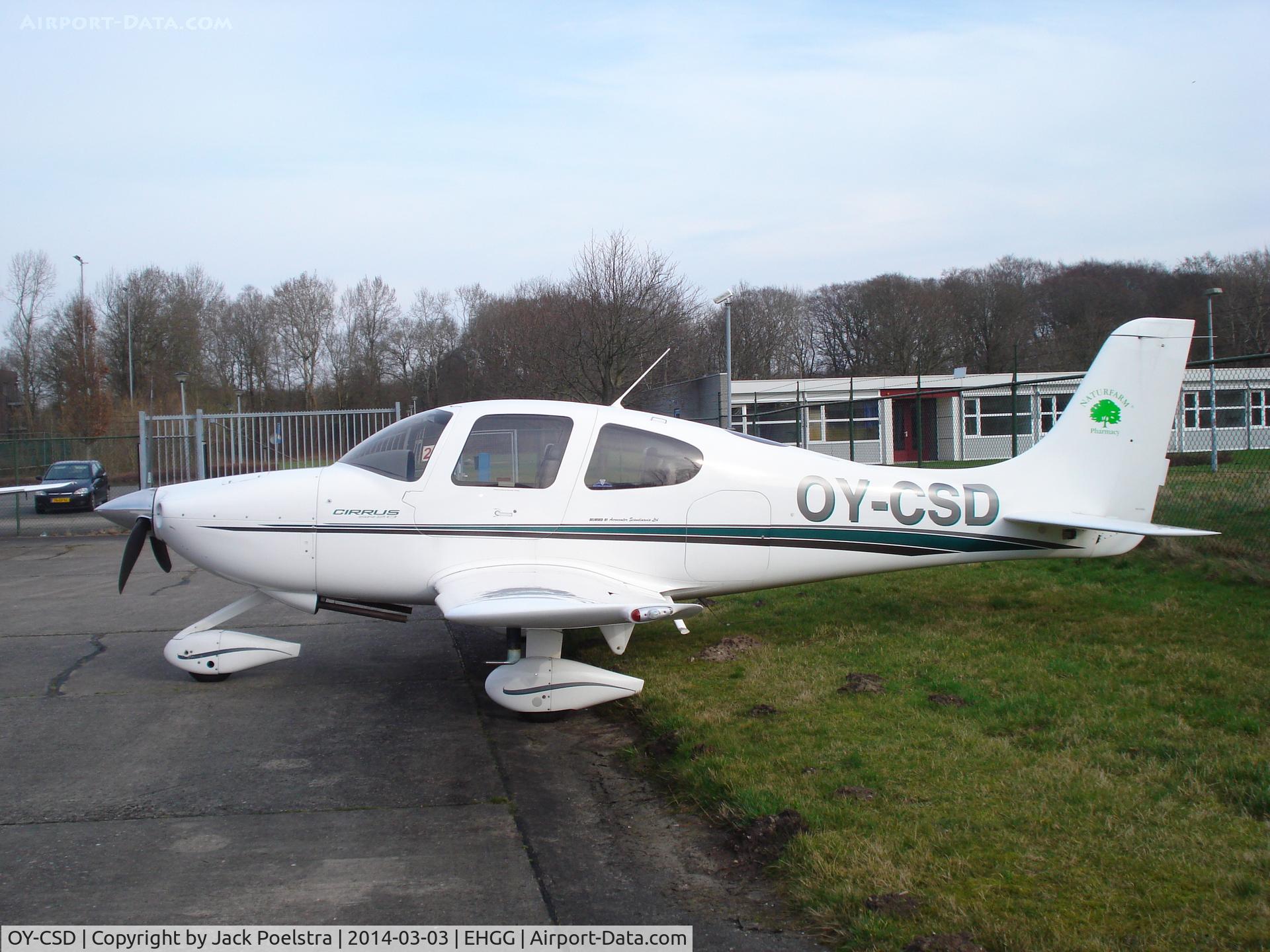 OY-CSD, 2000 Cirrus SR20 C/N 1046, OY-CSD of Naturfarm Pharmacy at GRQ