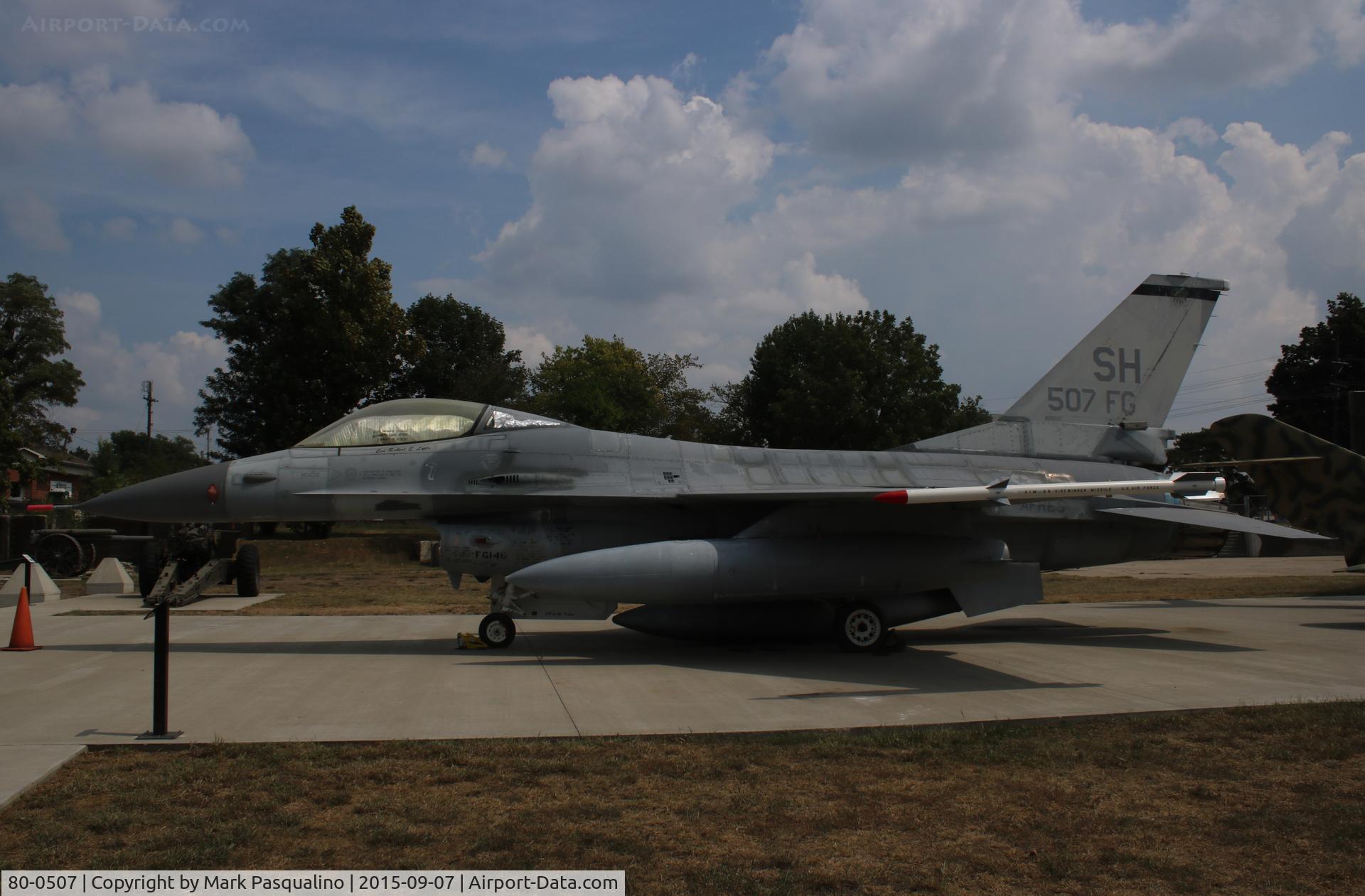 80-0507, 1980 General Dynamics F-16A C/N 61-228, General Dynamics F-16A