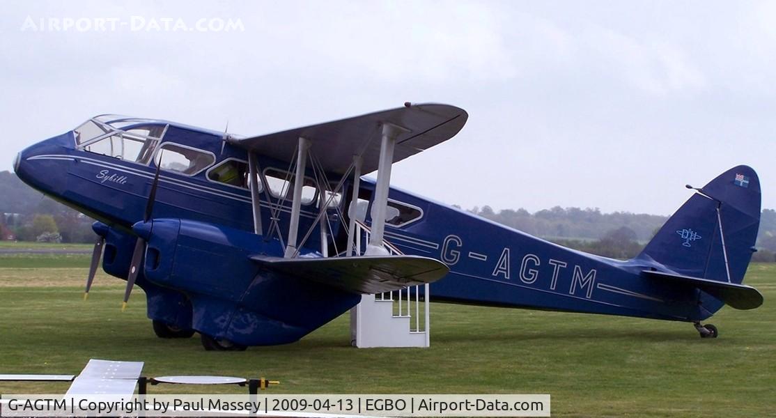 G-AGTM, 1944 De Havilland DH-89A Dominie/Dragon Rapide C/N 6746, Giving pleasure flights>