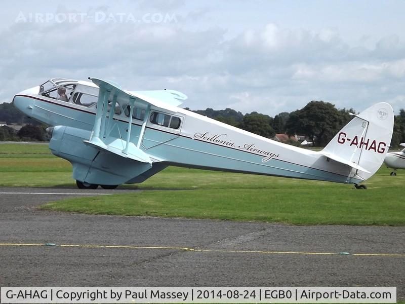 G-AHAG, 1945 De Havilland DH-89A Dominie I/Dragon Rapide C/N 6926, Summer Wings&Wheels Day