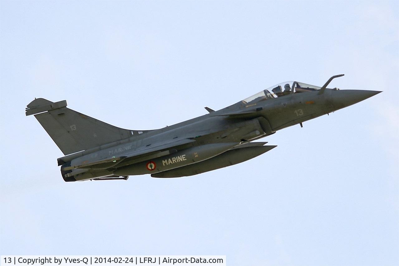 13, Dassault Rafale M C/N 13, Dassault Rafale M, Take off rwy 26, Landivisiau Naval Air Base (LFRJ)