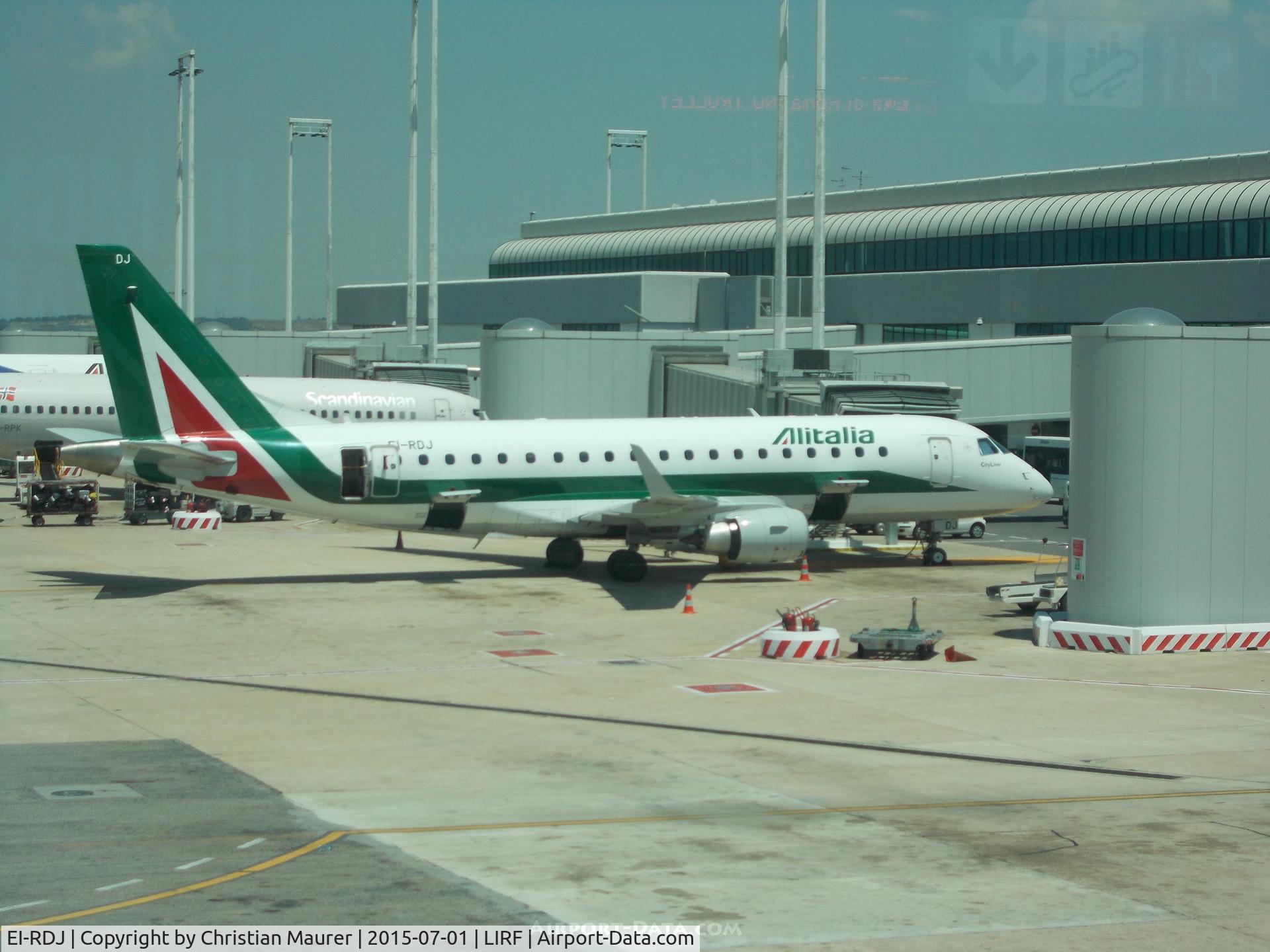 EI-RDJ, 2012 Embraer 175LR (ERJ-170-200LR) C/N 17000342, ERJ-170LR Alitalia