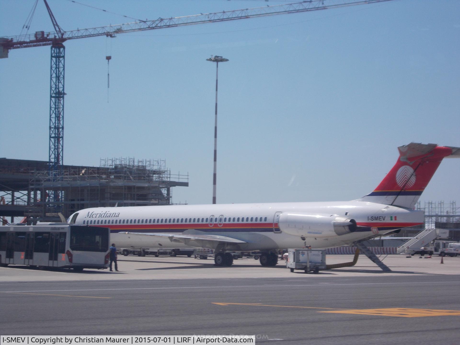 I-SMEV, 1988 McDonnell Douglas MD-82 (DC-9-82) C/N 49669, MD-82 At Rome
