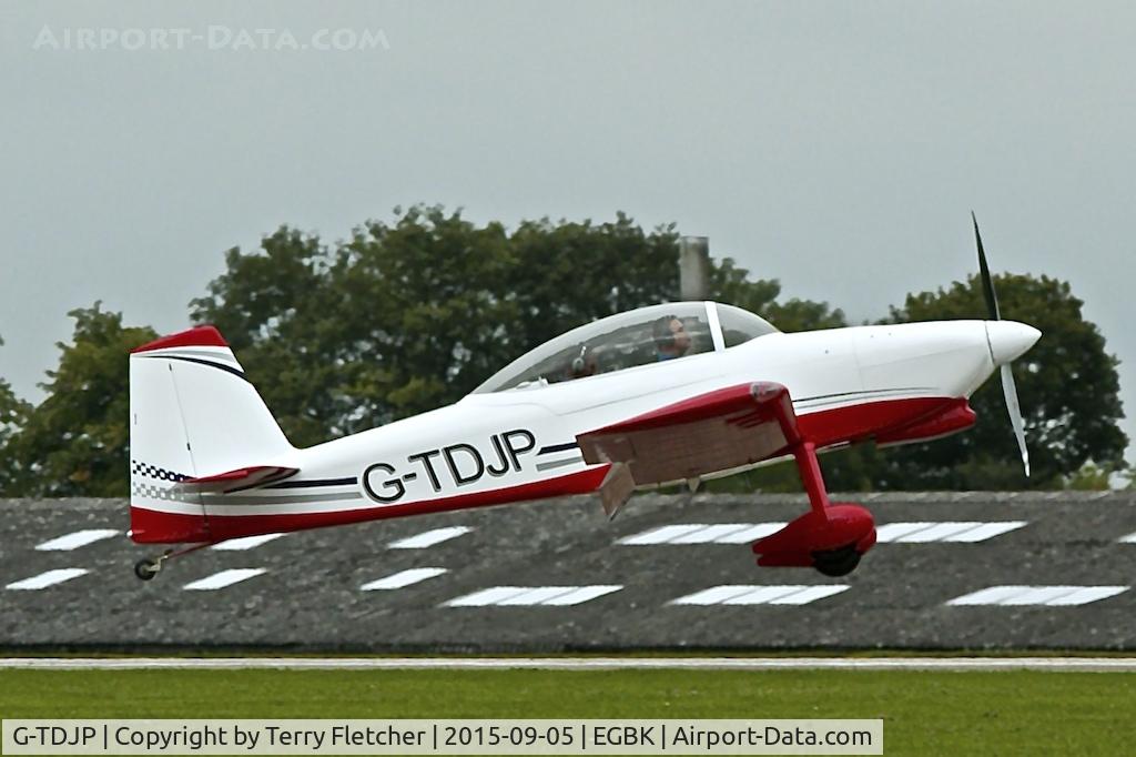 G-TDJP, 2013 Vans RV-8 C/N LAA 303-15056, At 2015 LAA National Rally at Sywell
