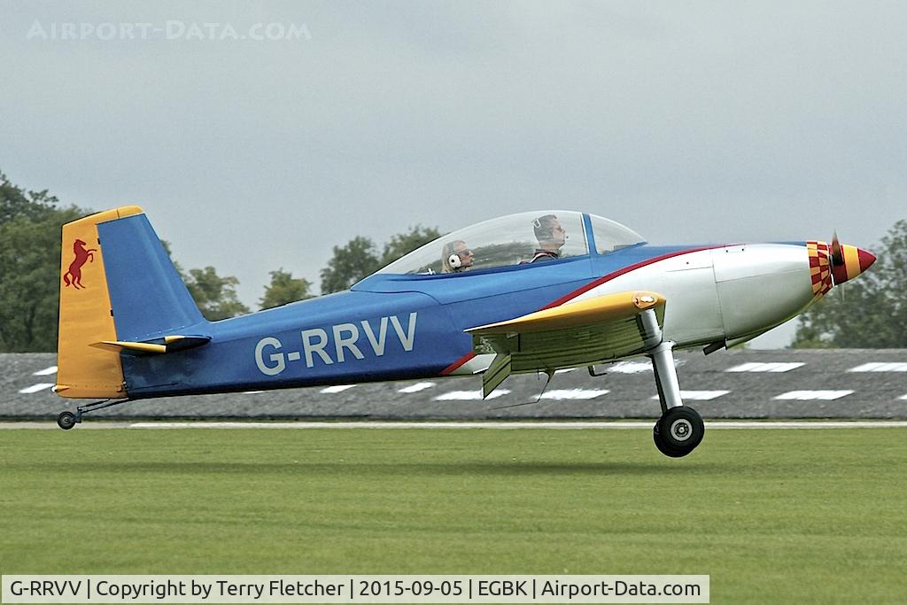 G-RRVV, 2006 Vans RV-8 C/N 82245, At 2015 LAA National Rally at Sywell