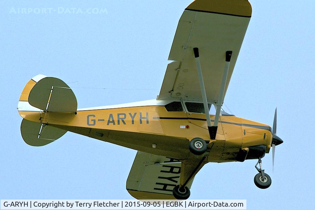 G-ARYH, 1959 Piper PA-22-160 Tri Pacer C/N 22-7039, At 2015 LAA National Rally at Sywell