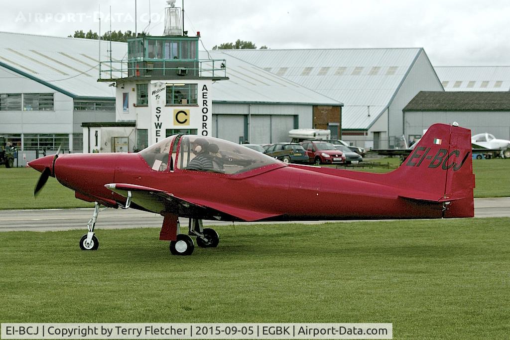 EI-BCJ, 1959 Aeromere F-8L Falco III C/N 204, At 2015 LAA National Rally at Sywell