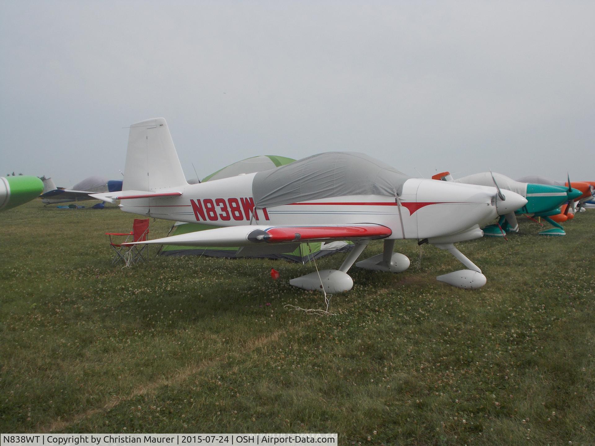N838WT, 2005 Vans RV-7A C/N 70556, Vans RV-7A
