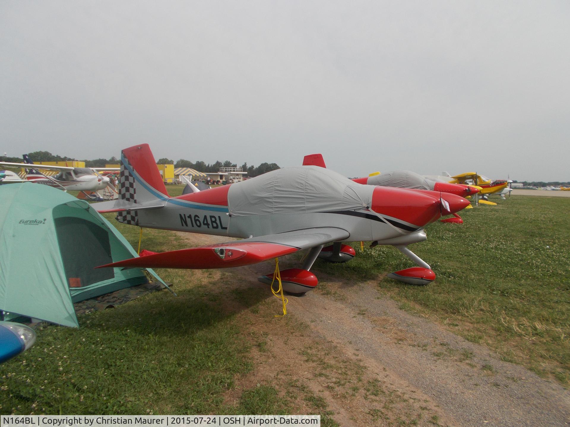N164BL, 2012 Vans RV-6A C/N 7271964, Vans RV-6 A