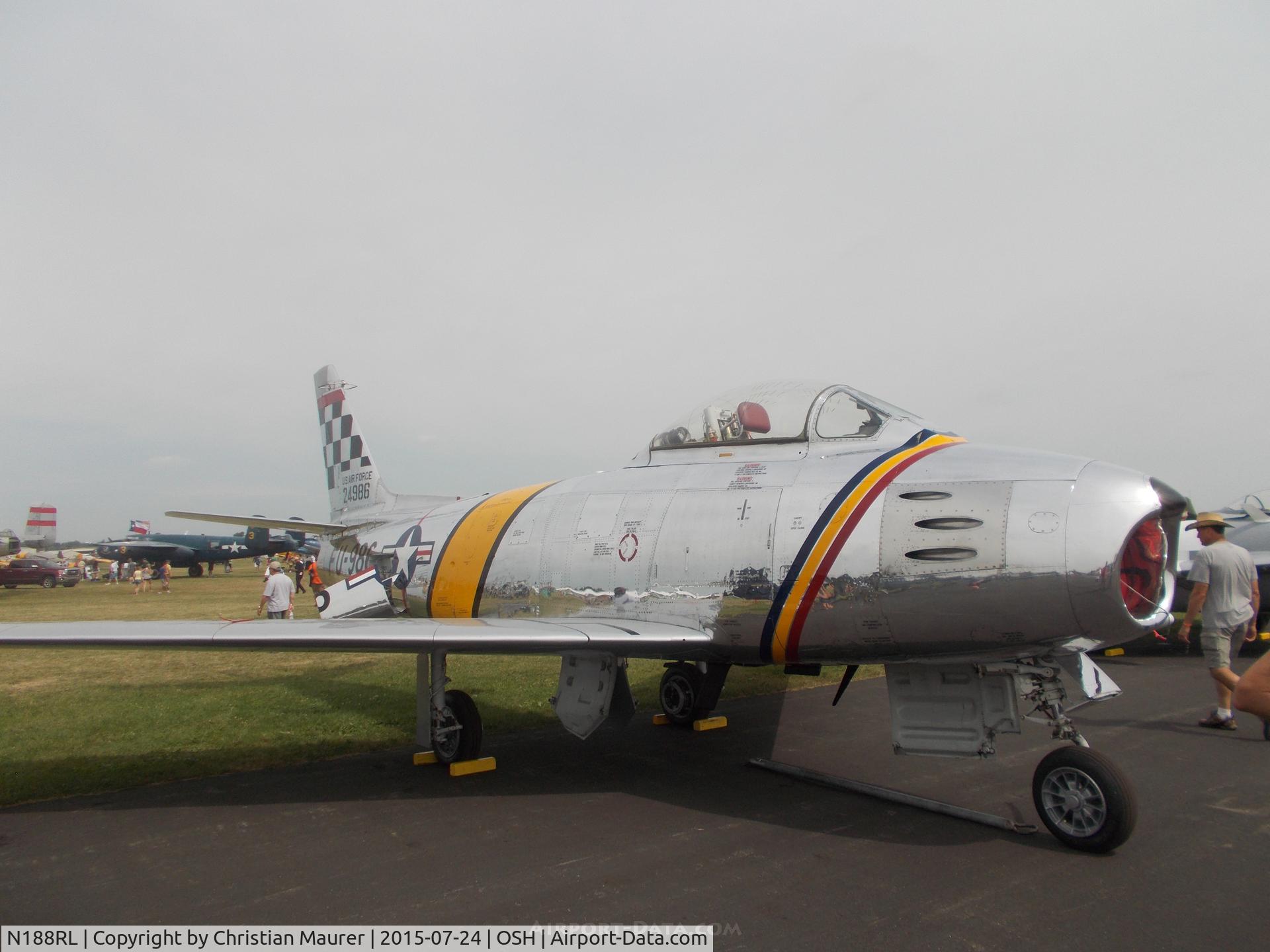 N188RL, 1952 North American F-86F Sabre C/N 191-682, F-86 Sabre