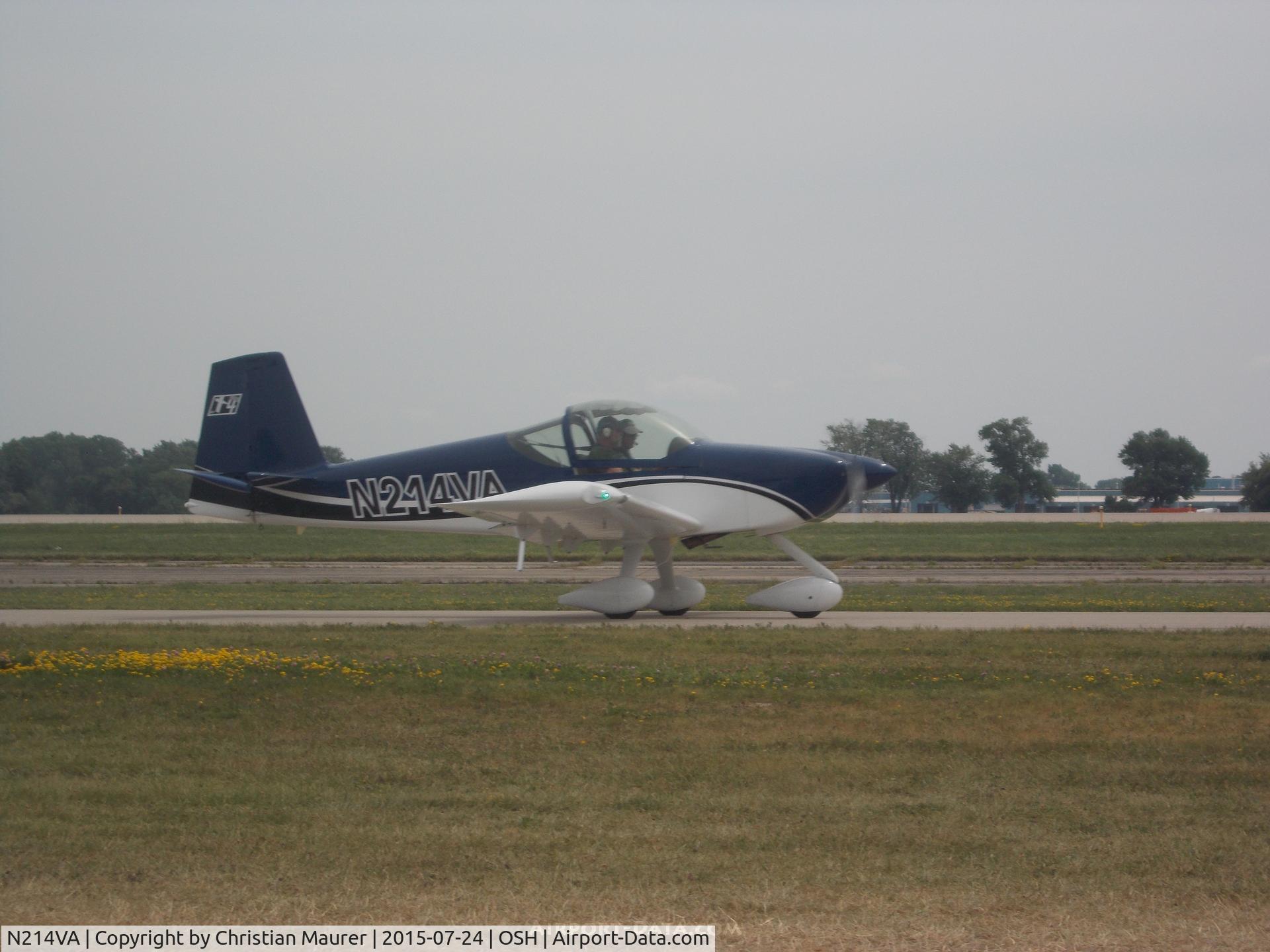 N214VA, 2012 Vans RV-14A C/N 140001, Vans RV-14A