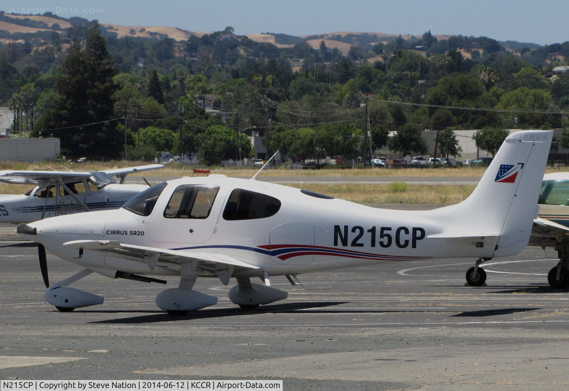 N215CP, 2006 Cirrus SR20 G2 C/N 1741, Locally-based 2006 Cirrus SR20 in new color scheme @ Buchanan Field-Concord, CA