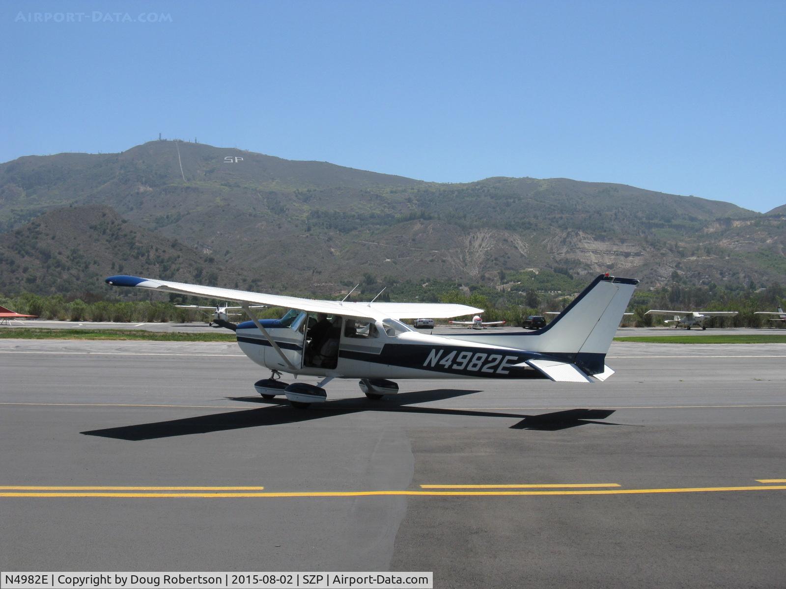 N4982E, 1978 Cessna 172N C/N 17271686, 1978 Cessna 172N, Lycoming O-320-H2AD 160 Hp
