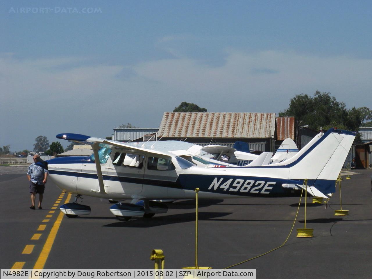 N4982E, 1978 Cessna 172N C/N 17271686, 1978 Cessna 172N, Lycoming O-320-H2AD 160 Hp