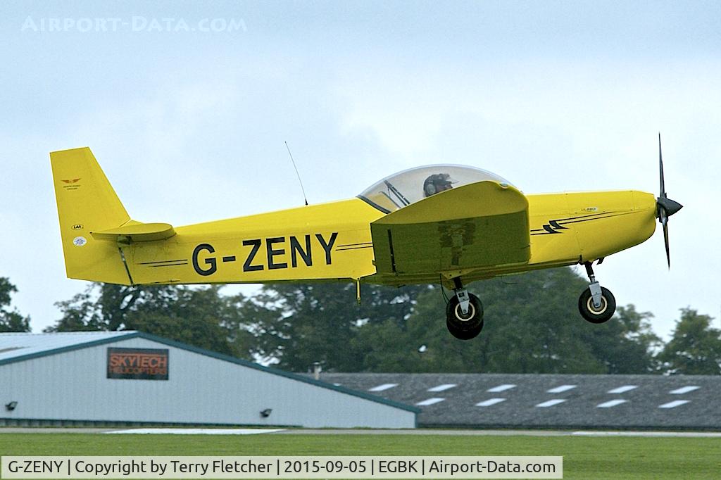 G-ZENY, 2008 Zenair CH-601 HD Zodiac C/N PFA 162-13668, At 2015 LAA National Rally at Sywell