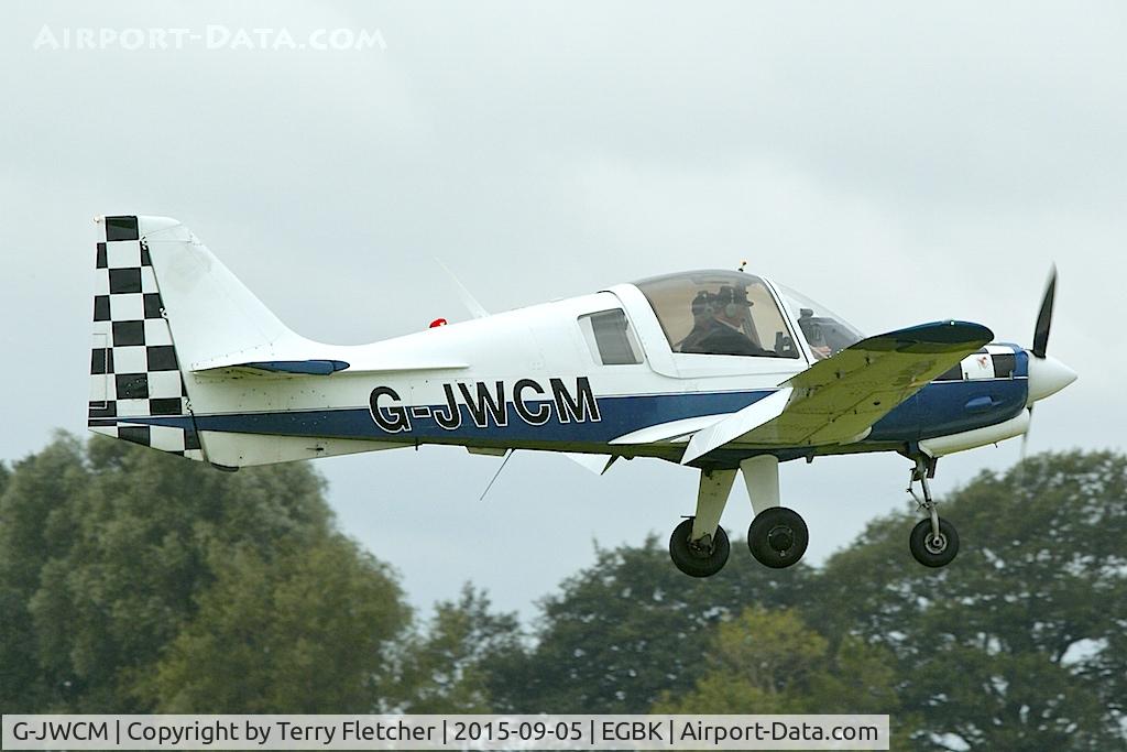 G-JWCM, 1980 Scottish Aviation Bulldog Series 120 Model 1210 C/N BH120/408, At 2015 LAA National Rally at Sywell