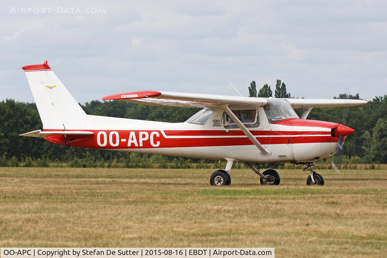 OO-APC, 1976 Cessna 150M C/N 15078295, Schaffen Old Timer Fly In 2015.