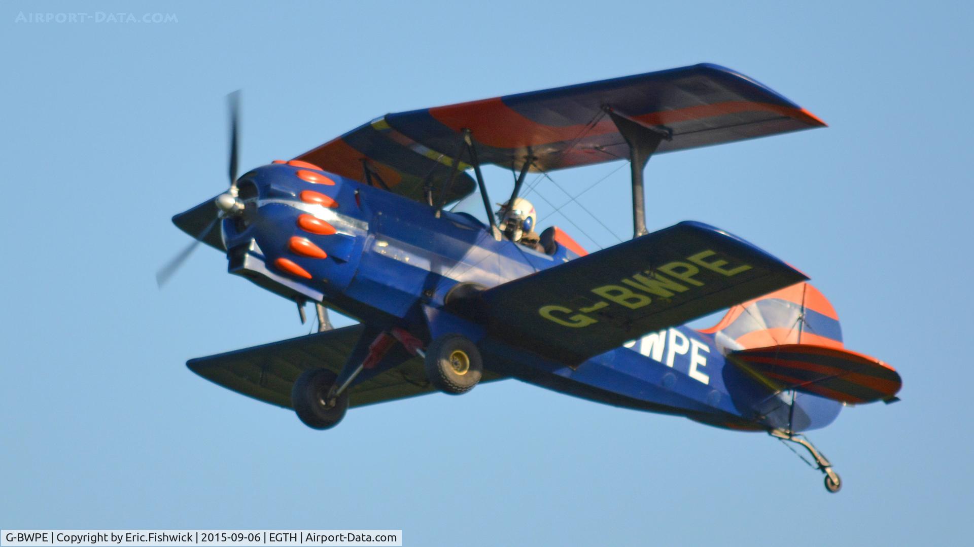 G-BWPE, 1999 Murphy Renegade Spirit 912 C/N PFA 188-12791, 43. G-BWPE departing The Shuttleworth Pagent Airshow, Sept. 2015.