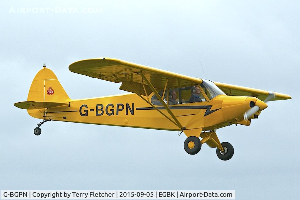 G-BGPN, 1978 Piper PA-18-150 Super Cub C/N 18-7909044, At 2015 LAA Rally at Sywell