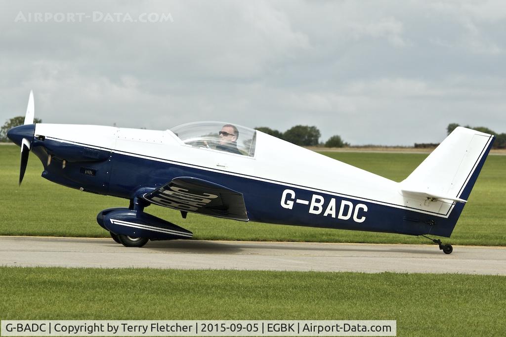G-BADC, 1980 Rollason Beta B2A C/N PFA 002-10140, At 2015 LAA Rally at Sywell