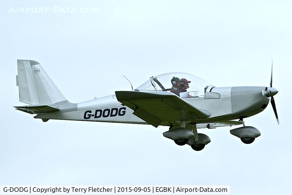 G-DODG, 2004 Aerotechnik EV-97A Eurostar C/N PFA 315-14258, At 2015 LAA Rally at Sywell
