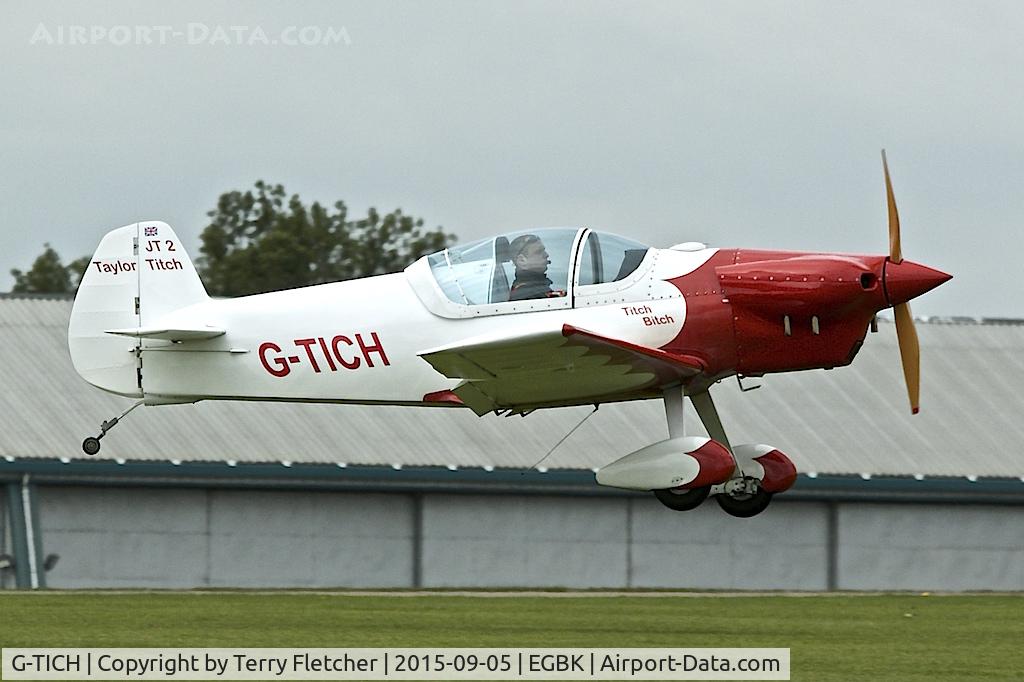 G-TICH, 2001 Taylor JT-2 Titch C/N PFA 060-3213, At 2015 LAA Rally at Sywell