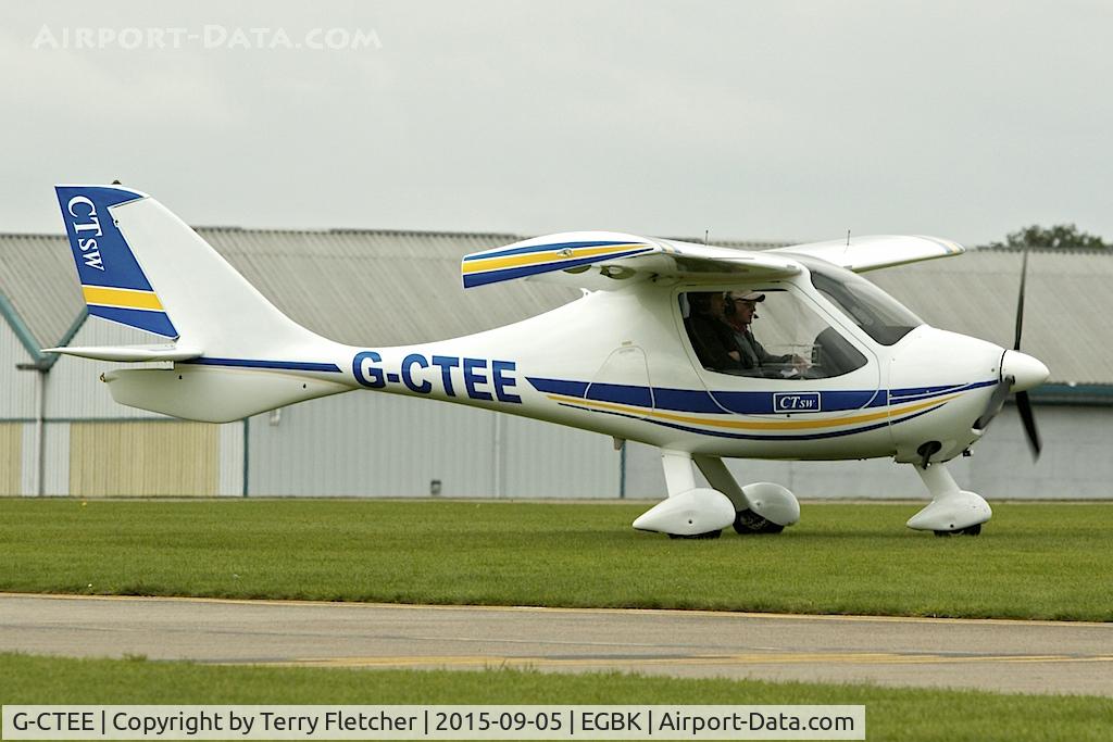 G-CTEE, 2007 Flight Design CTSW C/N 8269, At 2015 LAA Rally at Sywell