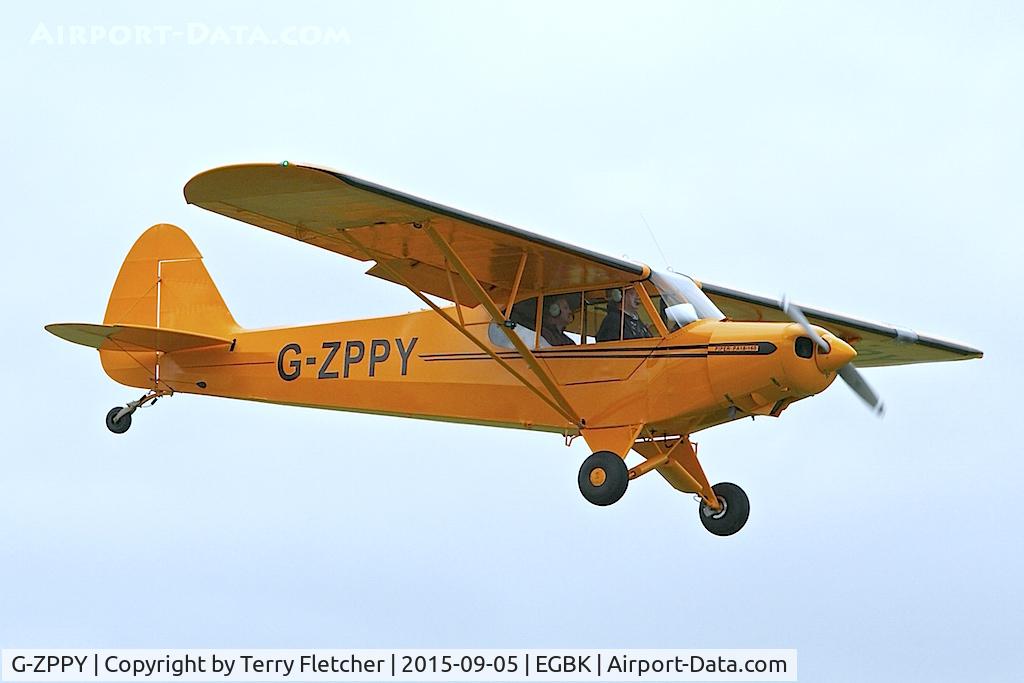 G-ZPPY, 1953 Piper L-18C Super Cub C/N 18-2065, At 2015 LAA Rally at Sywell