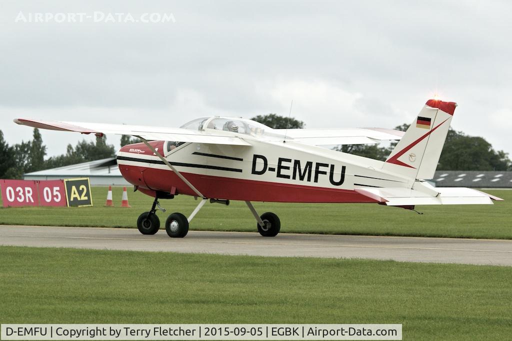 D-EMFU, 1965 Bolkow Bo-208C Junior C/N 574, At 2015 LAA Rally