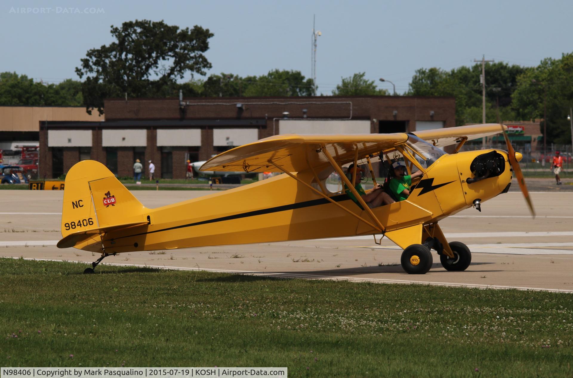N98406, 1946 Piper J3C-65 Cub Cub C/N 18593, Piper J3C-65