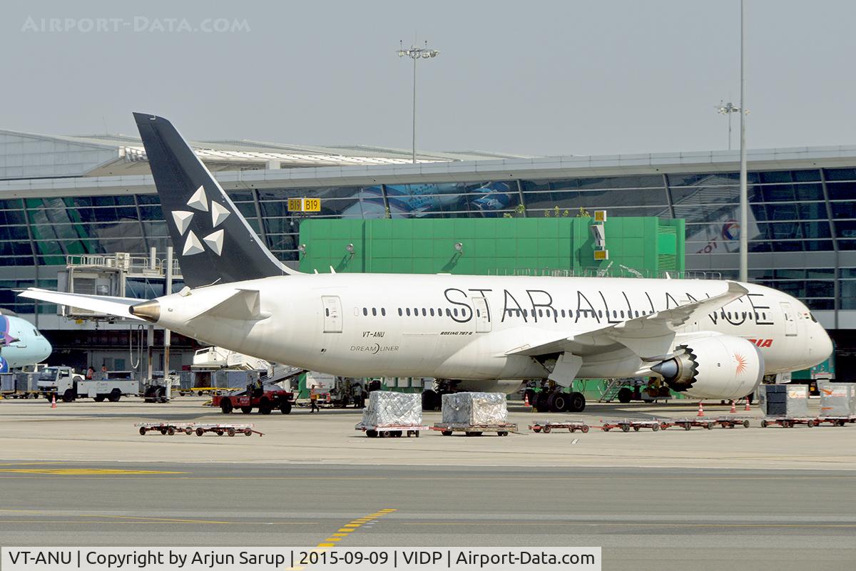 VT-ANU, 2014 Boeing 787-8 Dreamliner Dreamliner C/N 36292, At IGIA T-3.