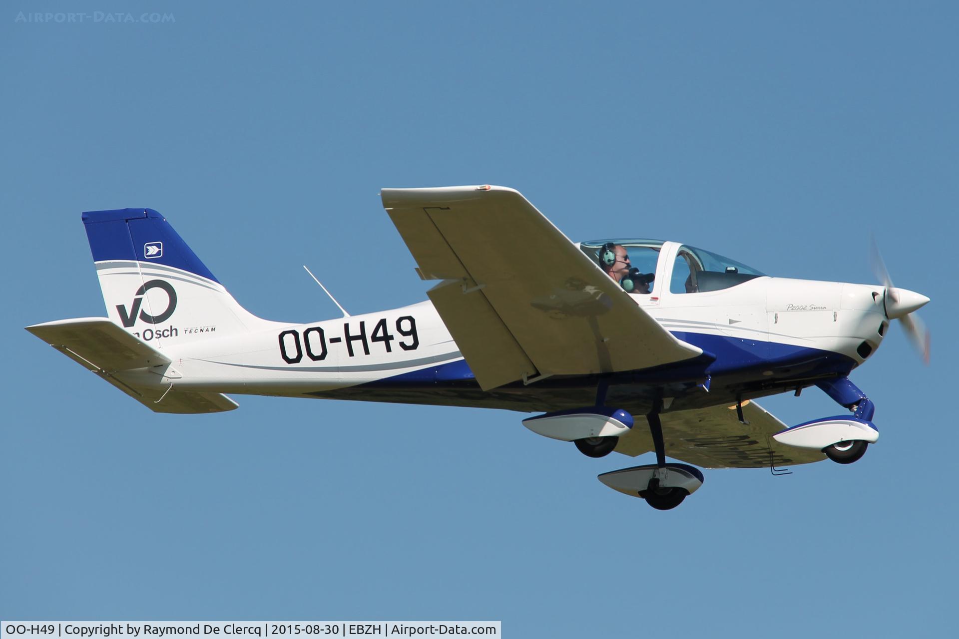 OO-H49, 2015 Tecnam P-2002 Sierra C/N 525, Low pass at Kiewit/Hasselt.