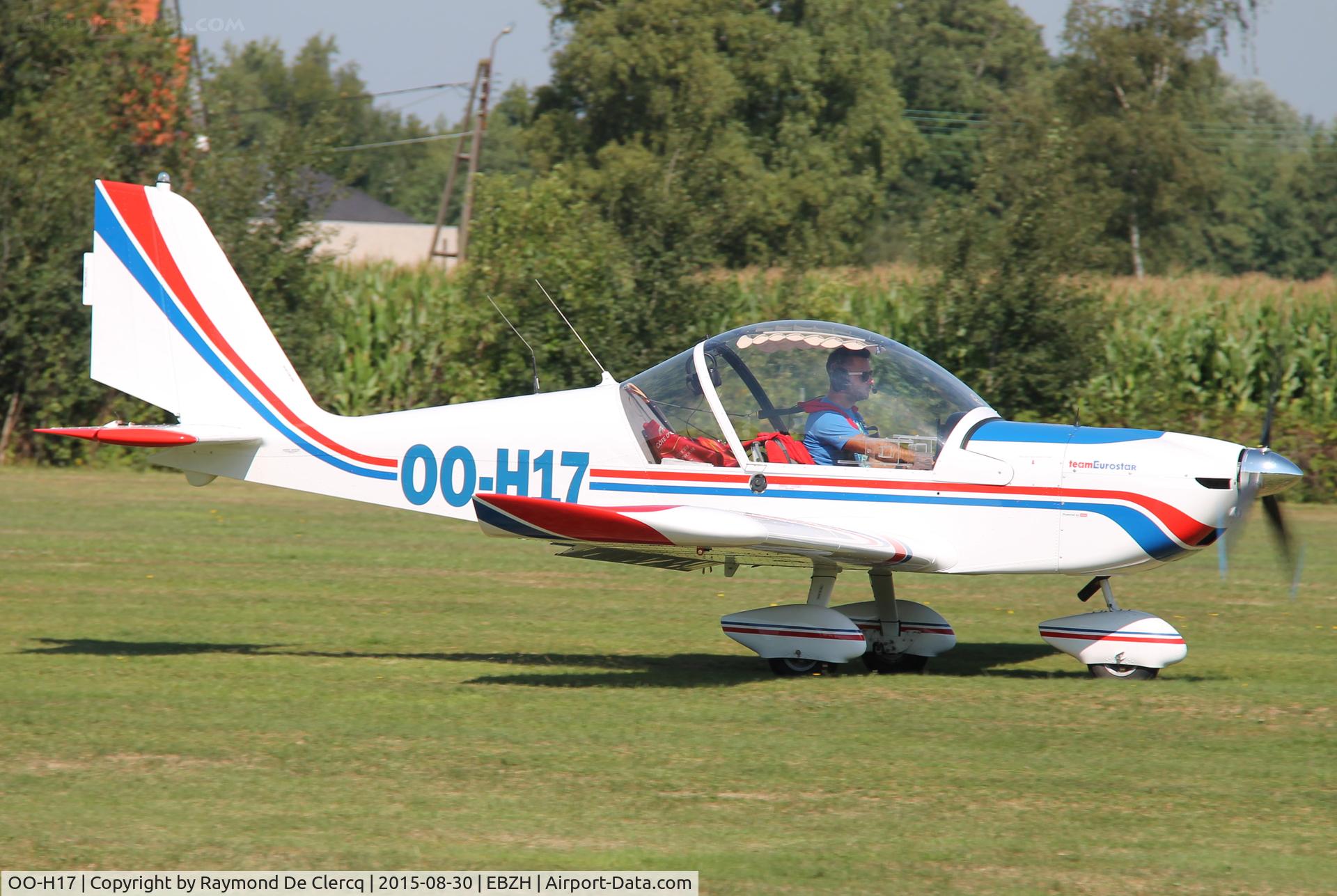 OO-H17, 2006 Evektor-Aerotechnik EV-97 TeamEurostar C/N 2006-2707, Open days at Kiewit/Hasselt.