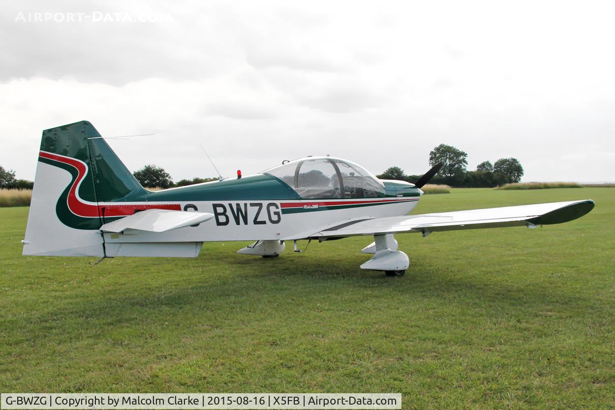 G-BWZG, 1997 Robin R-2160 Alpha Sport C/N 311, Robin R-2160 at Fishburn Airfield, August 16th 2014.