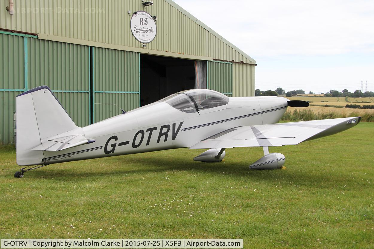 G-OTRV, 1999 Vans RV-6 C/N PFA 181-13302, Vans RV-6 at Fishburn Airfield, July 25th 2015.
