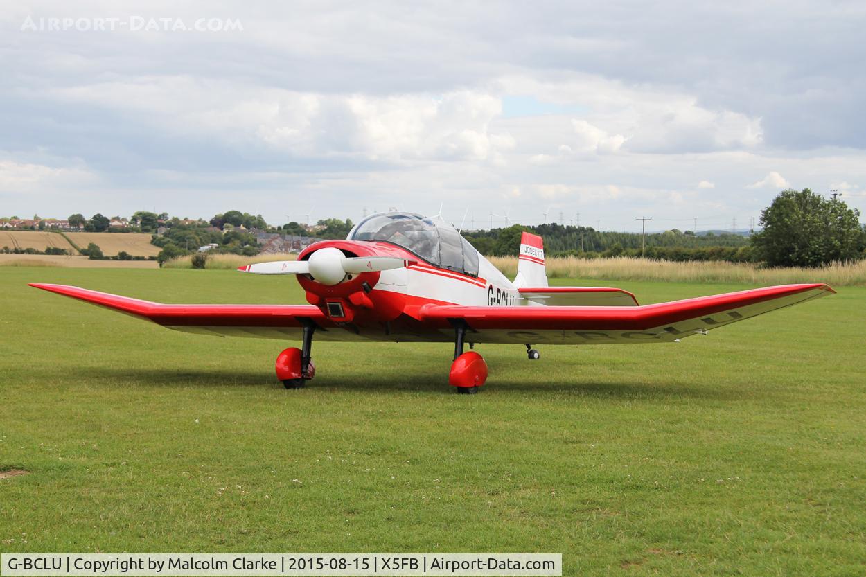 G-BCLU, 1957 SAN Jodel D-117 C/N 506, SAN Jodel D-117 at Fishburn Airfield, August 15th 2015.