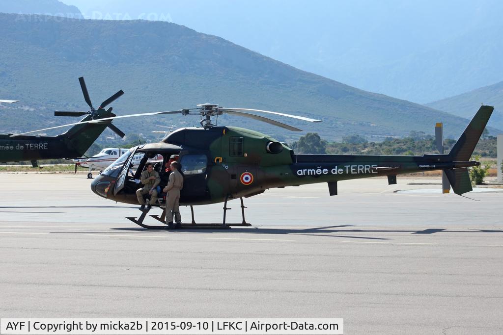 AYF, Aerospatiale AS-555UN Fennec C/N 5529, Parked