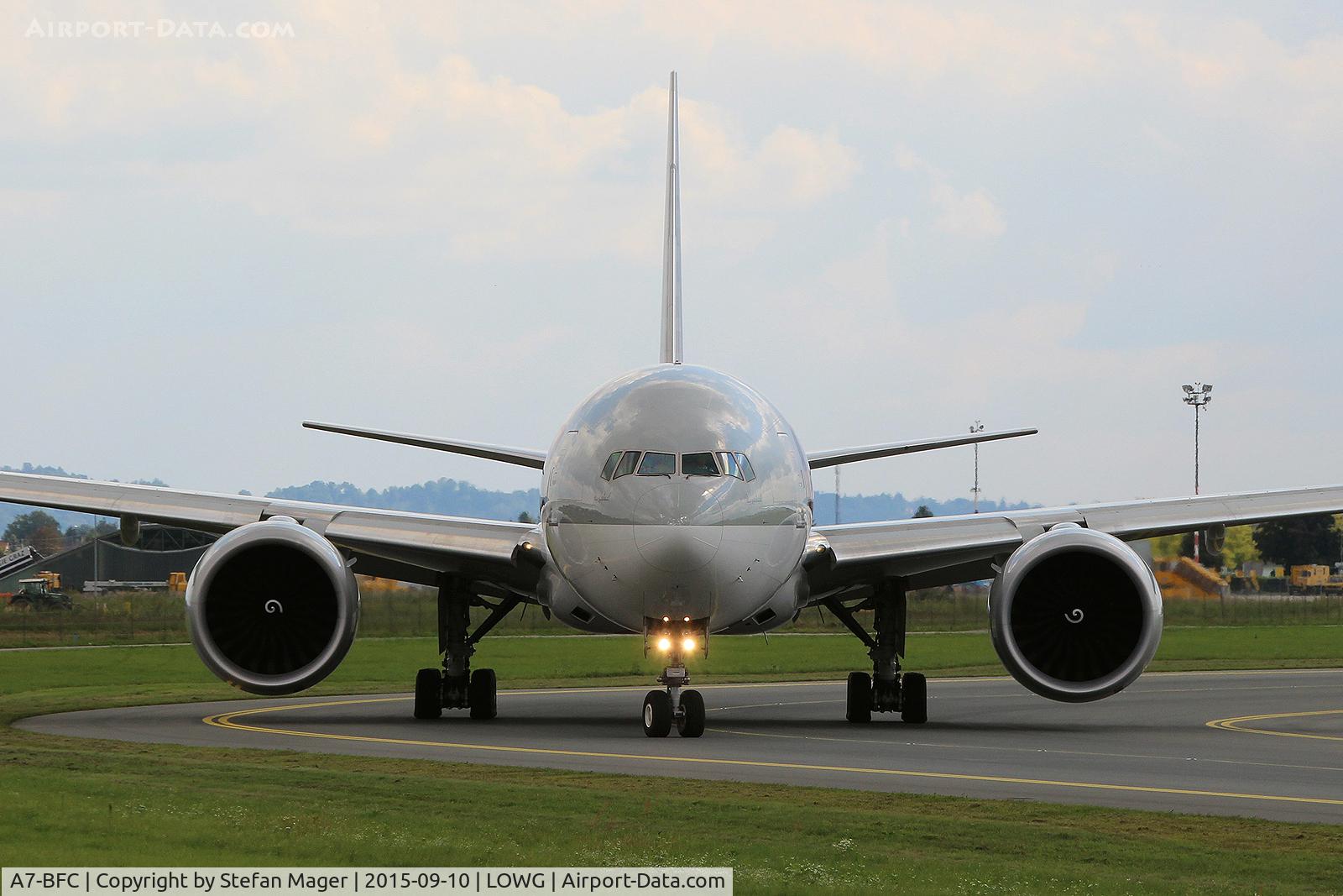 A7-BFC, 2011 Boeing 777-FDZ C/N 36099, Qatar Cargo B.777-FDZ @ GRZ