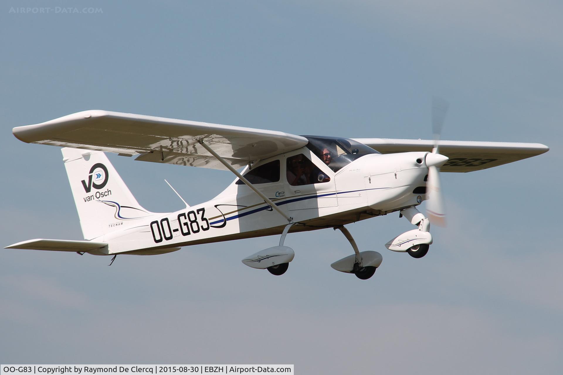 OO-G83, 2011 Tecnam P-92 Echo C/N 1375, Open days at Kiewit/Hasselt.