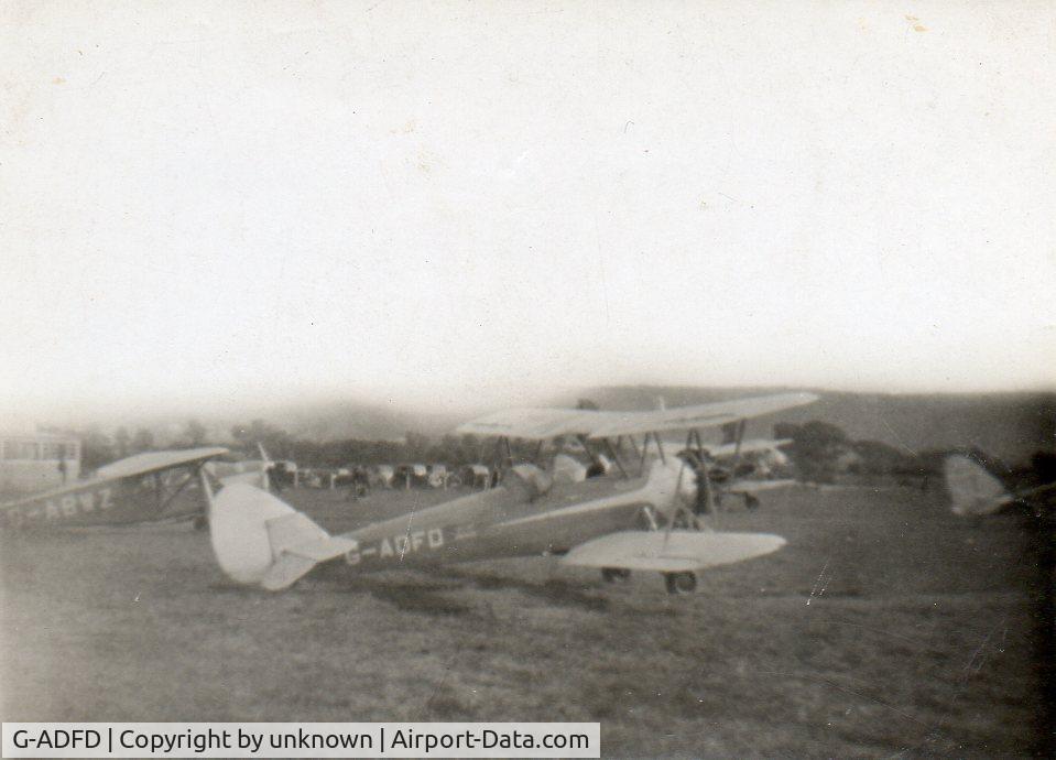 G-ADFD, Avro 643 CADET MKII C/N 819, G-ADFD photo held by myself