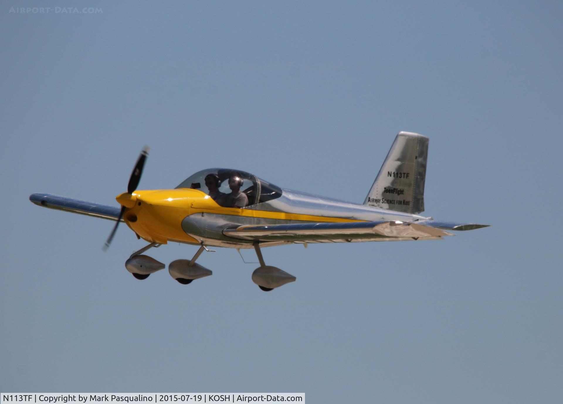 N113TF, 2015 Vans RV-12 C/N 120798, Vans RV-12