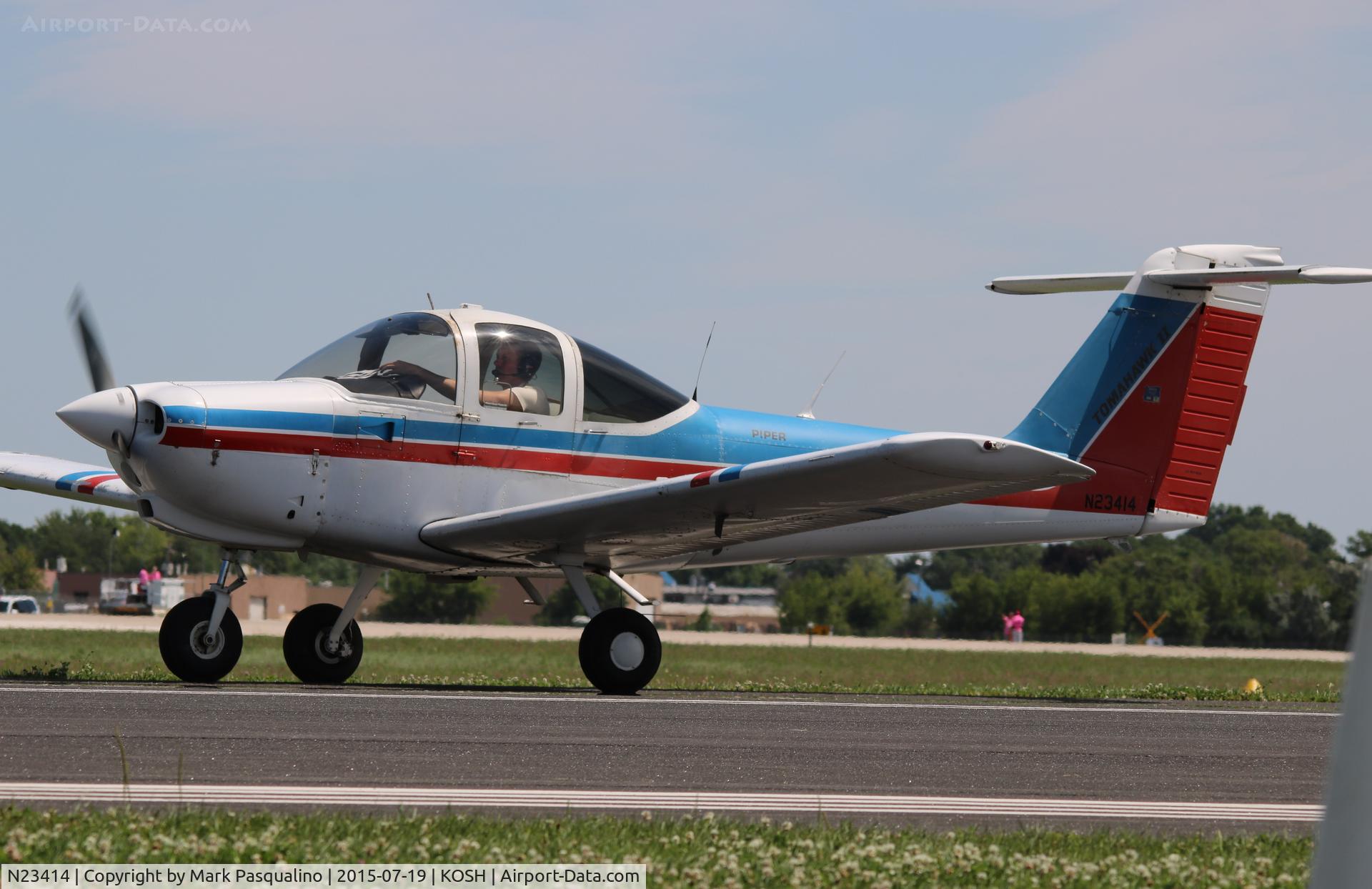 N23414, 1981 Piper PA-38-112 Tomahawk Tomahawk C/N 38-81A0095, Piper PA-38-112