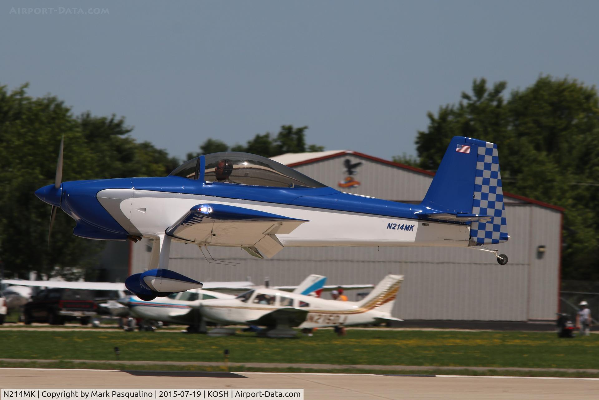 N214MK, 2007 Vans RV-8 C/N 81855, Vans RV-8