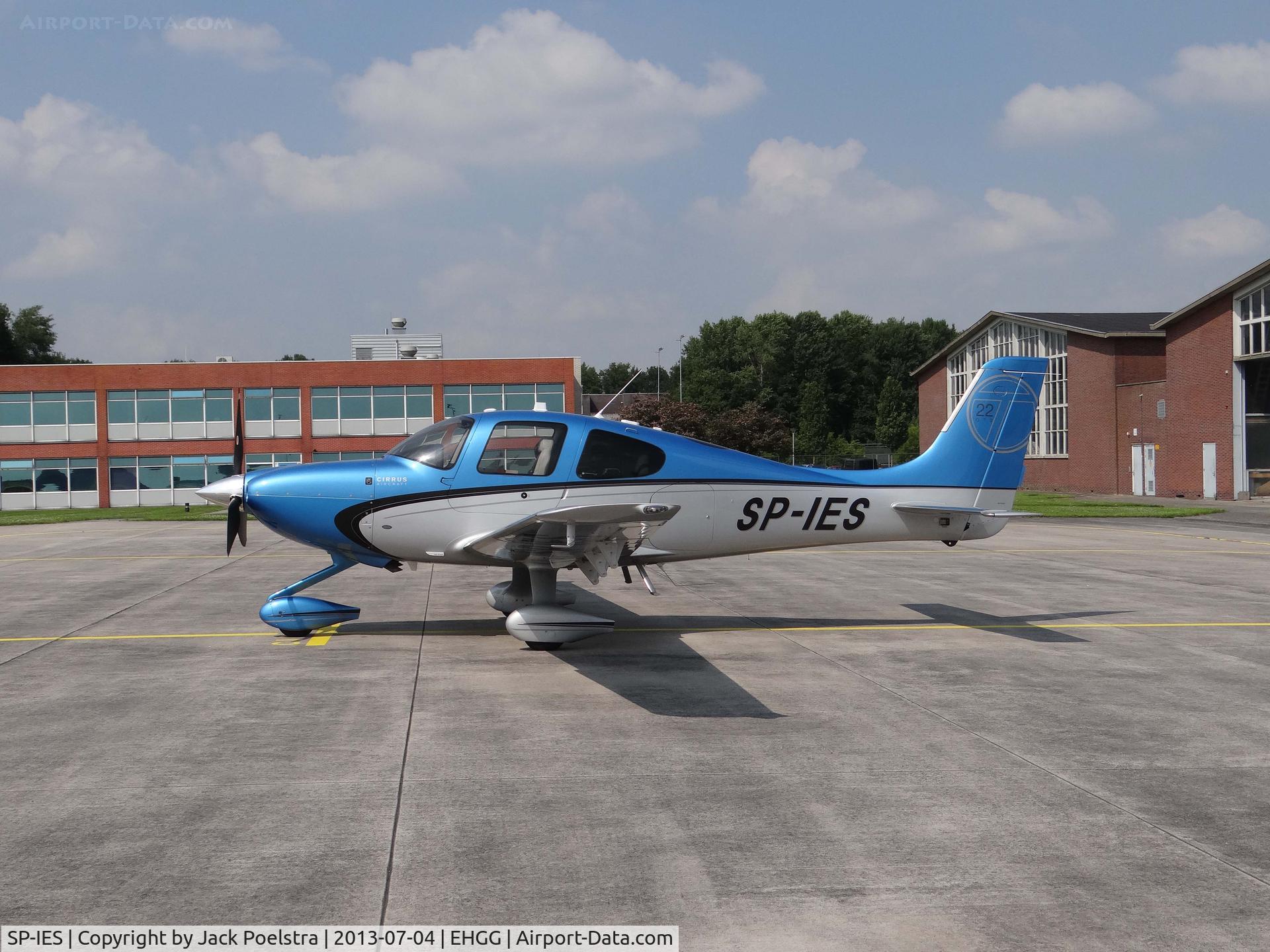 SP-IES, 2012 Cirrus SR22T C/N 0301, SP-IES at GRQ