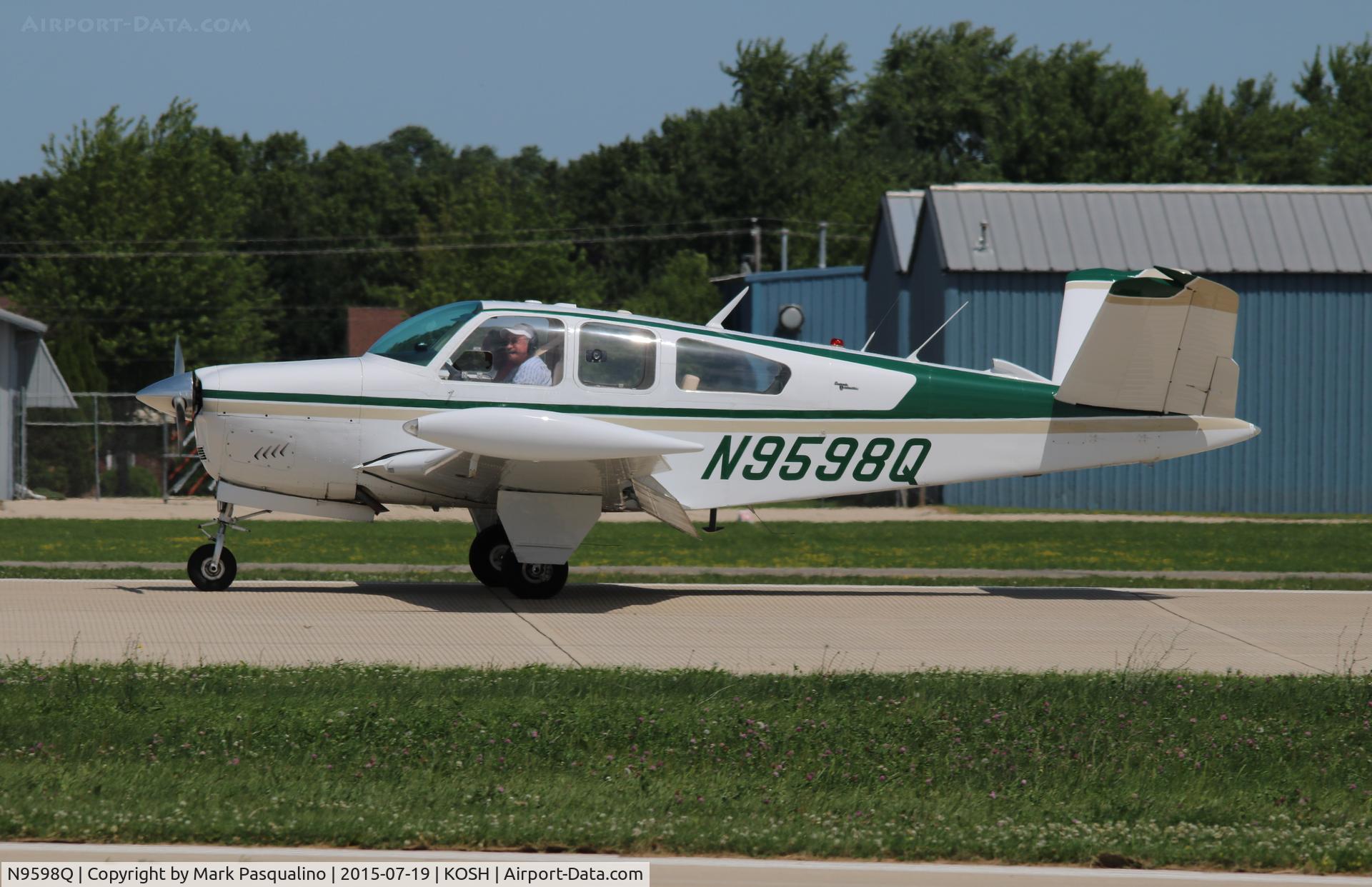 N9598Q, 1966 Beech V35 Bonanza C/N D-8222, Beech V35